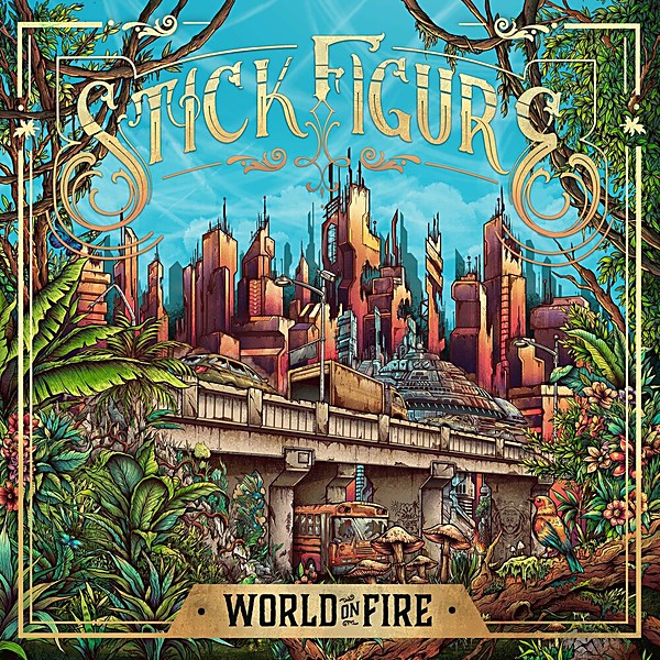 Cover for World on Fire by Stick Figure